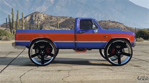 Chevrolet Silverado Donk Style for GTA 5