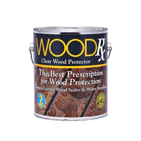 WoodRx 1 gal. Clear Water Repellent 67001 - The Home Depot