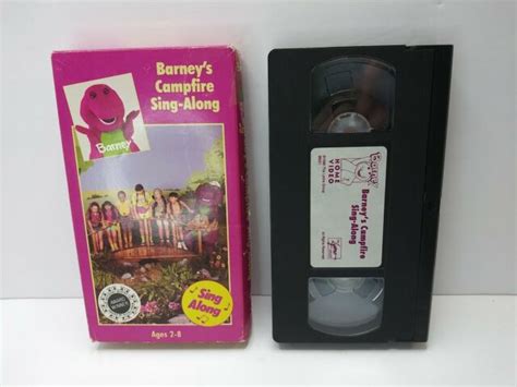 Barney Campfire Sing Along Vhs Video Tape | Images and Photos finder