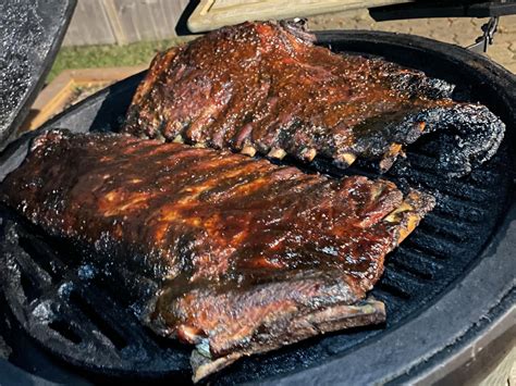 3-2-1 Ribs always deliver : r/smoking