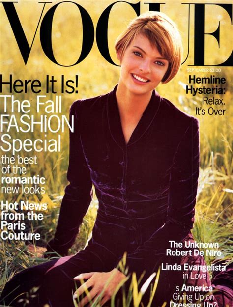 Linda Evangelista by Steven Meisel Vogue US September 1993 | Linda evangelista, Vogue us ...