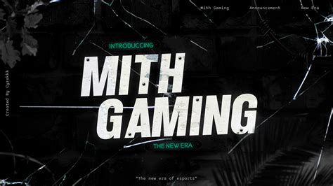 Mith Gaming Graphic Line on Behance