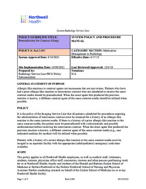 Fillable Online Pre-Medication for Contrast Allergy - Department of ...