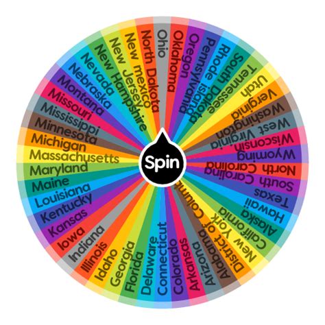 What state you live? (U.S.A) | Spin the Wheel - Random Picker