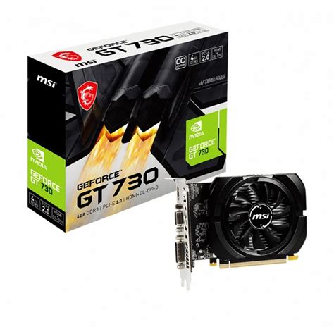 Msi Geforce Gt 730 Ddr3_ Sdram Pci _ E_x4 4gb Graphics Card - 4gb Ddr3 ...