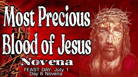 Most Precious Blood of Jesus Novena : Day 6 - YouTube