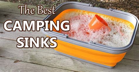 Best Portable Camp Sinks - Mom Goes Camping