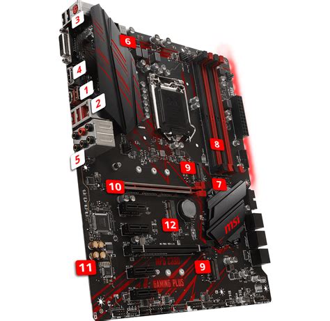 MSI MPG Z390 GAMING PLUS Intel Z390 ATX Motherboard | MPG Z390 GAMING ...