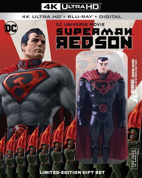 Best Buy: Superman: Red Son [Figurine] [Digital Copy] [4K Ultra HD Blu-ray/Blu-ray] [Only @ Best ...