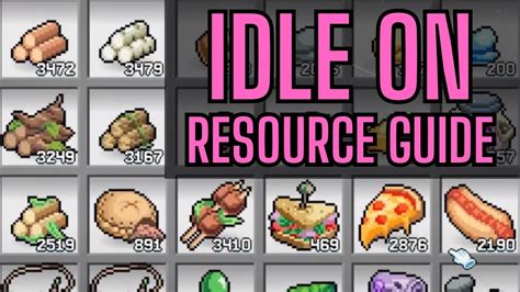 Resource Guide!! IdleOn!! - YouTube