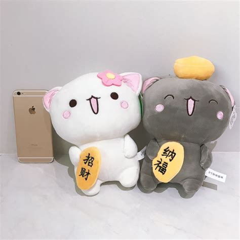 Peach & Goma Plush Set, Hobbies & Toys, Toys & Games on Carousell