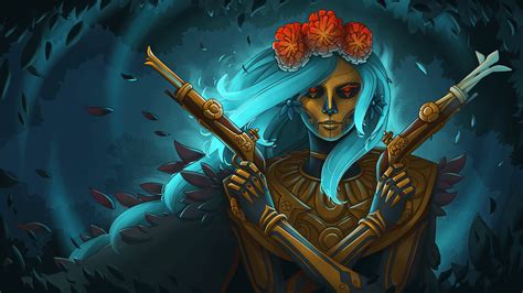 Muerta Fanart : r/DotA2