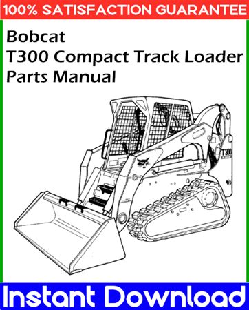 Bobcat T300 Compact Track Loader Parts Manual | PdfBox Store