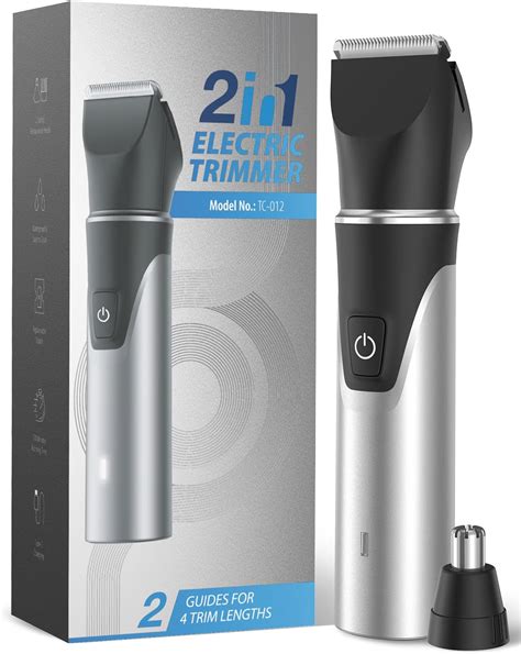 Manscape Body Hair Trimmer for Men-Electric Groin Groomer with Body ...