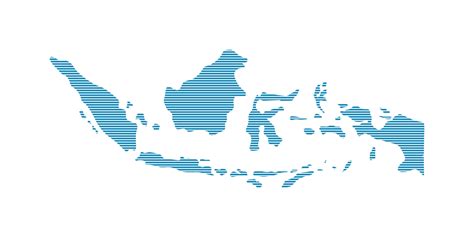 Indonesia map design vector illustration 13398412 Vector Art at Vecteezy