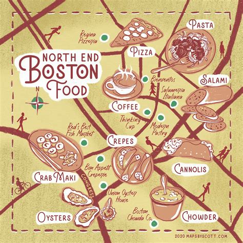 Maps by ScottNorth End Boston - Maps by Scott