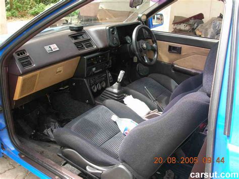 Toyota AE86 Blue interior