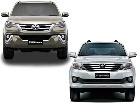 Specification Comparison: Toyota Fortuner Old vs New - DriveSpark News