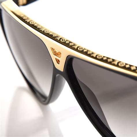 LOUIS VUITTON Evidence Sunglasses Z0350W Black 205905