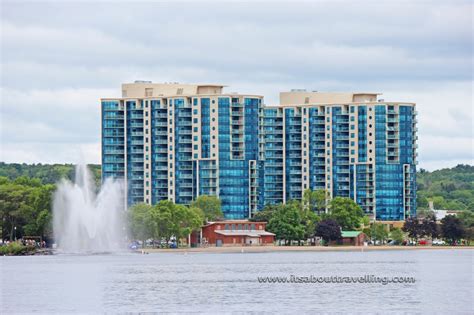 Barrie, Ontario Waterfront on Kempenfelt Bay