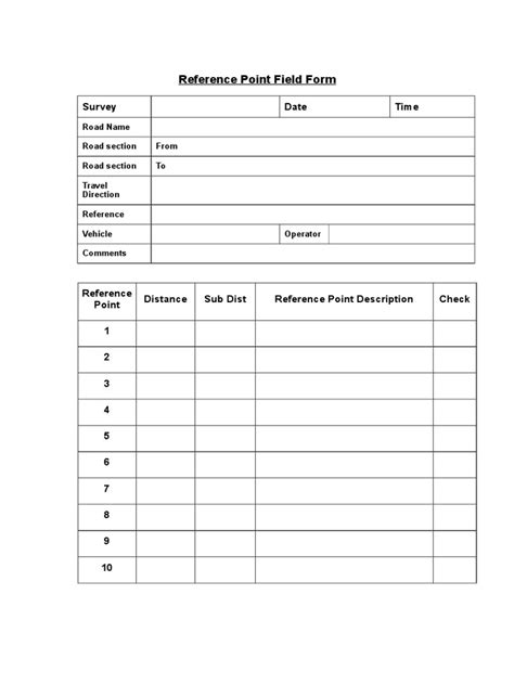 Field Survey Form Example.doc