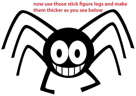 How to Draw a Cartoon Spider for Halloween with Easy Step by Step Drawing Tutorial – How to Draw ...