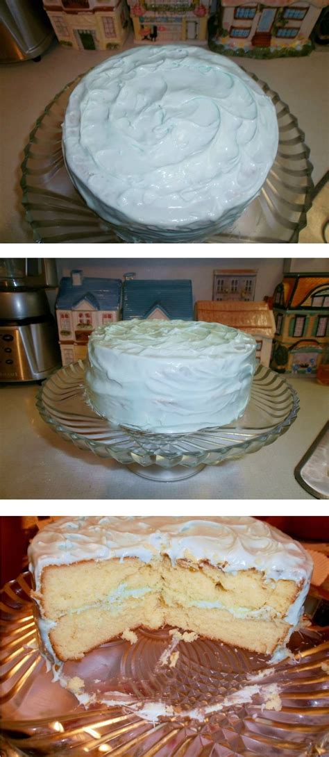 Yellow Cake with Cream Cheese Frosting | Cake with cream cheese, Baking, Desserts