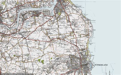 Old Maps of East Boldon, Tyne and Wear - Francis Frith