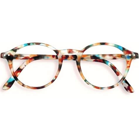 Stylish Izipizi Blue Tortoise Shell Rounded Reading Glasses (105 BRL) liked on Polyvore featurin ...