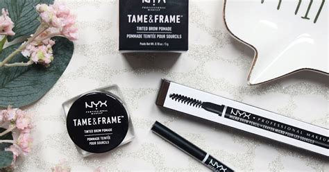 NYX Brow Pomade & Micro Pencil Review — Hannah Heartss