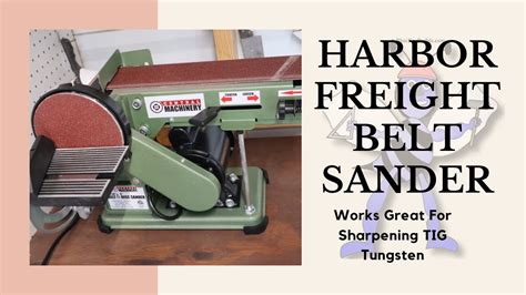 Harbor Freight Belt Sander - YouTube