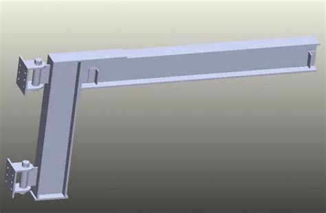 Column Mounted Jib Crane Welding Plans (2 ton capacity) — DIY Welding Plans