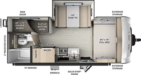 Rockwood Geo Pro G20BHS - Forest River RV