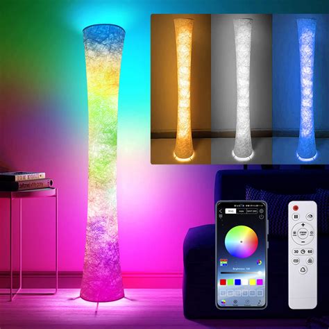 Buy WORLD WIN Smart Led Floor Lamps, RGB Color Changing with APP ...