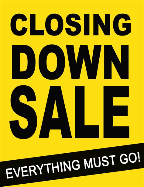 Vogue Nation: Closing Down Sale