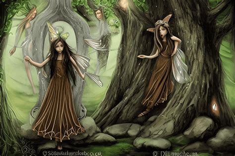 Irish Folklore Fairies · Creative Fabrica