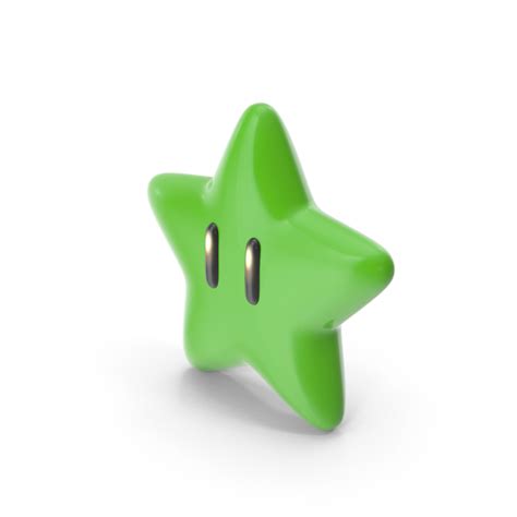 Green Mario Star PNG Images & PSDs for Download | PixelSquid - S118043595