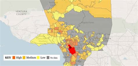 The Most Dangerous Areas in Greater Los Angeles | Criminal Stats