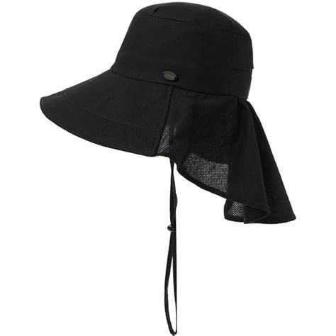 Womens Ponytail Summer Sun Hat Wide Brim UV Protection Foldable Safari ...