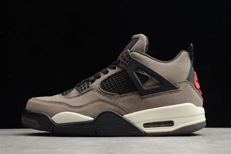 2020 Travis Scott x Air Jordan 4 Retro Brown Camouflage AJ4-882335 For ...