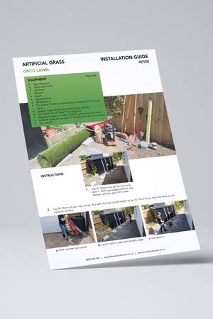 Artificial Grass Installation Guide – Article – AMS Distributors