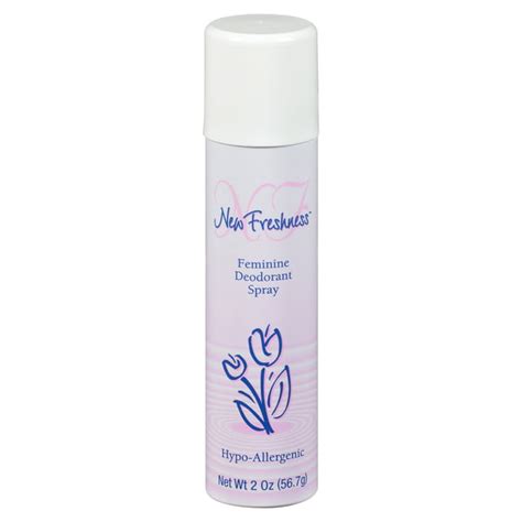 New Freshness Hypoallergenic Feminine Deodorant Spray, 2 Oz - Walmart.com