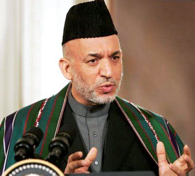 Amin Qazi: President of Afghanistan: Hamid Karzi