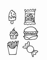 Food Coloring Pages Free Printable PDF sketch template