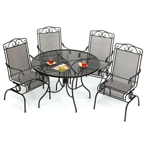 Old Time Pottery | Modern patio furniture, Wrought iron patio set, Outdoor wicker furniture