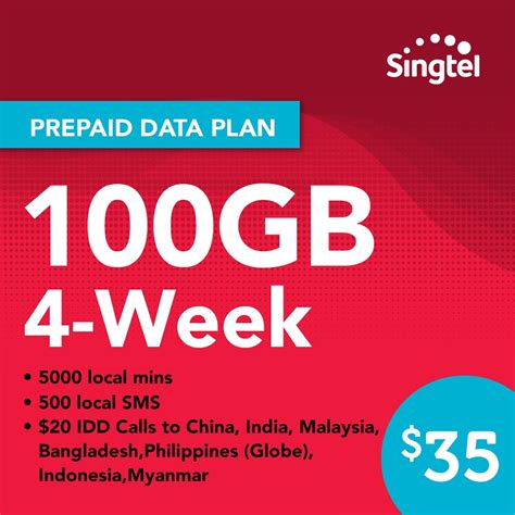 Singtel Data Package - 4-Week 100GB Ultimate Plan | Shopee Singapore