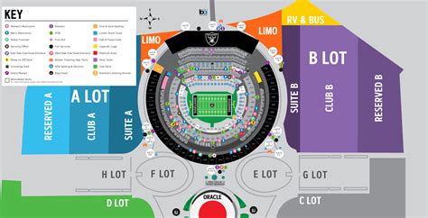 Denver Broncos Stadium Parking Lot Map