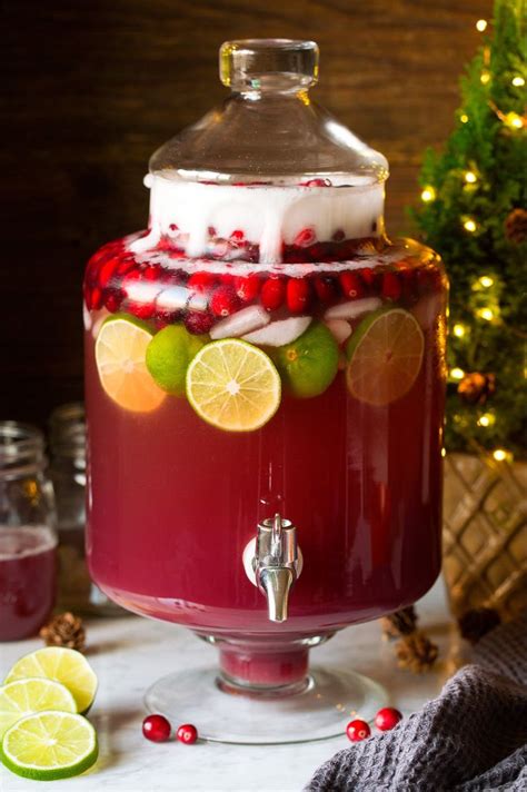 Christmas Punch - Cooking Classy | Christmas punch recipes, Holiday ...