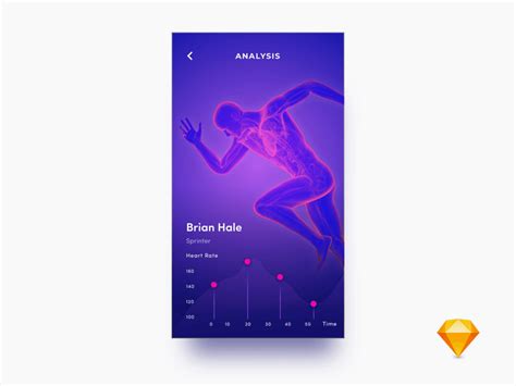 Data Analysis App Concept Freebie - Download Sketch Resource - Sketch Repo