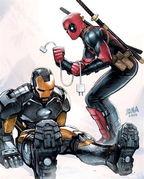 Deadpool & Iron-Man | Marvel comics covers, Comics, Fun comics